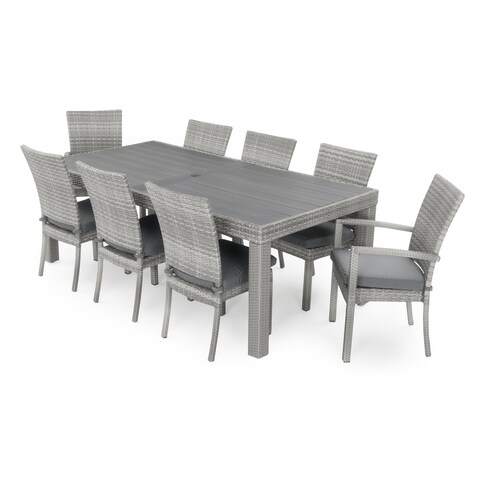 Del Mar 9pc Outdoor Dining Set with Cushions