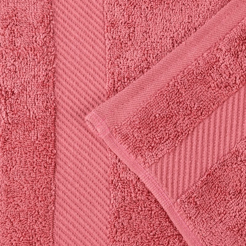 Superior Kendell Egyptian Cotton Solid Medium Weight Bath Towel Set of 2