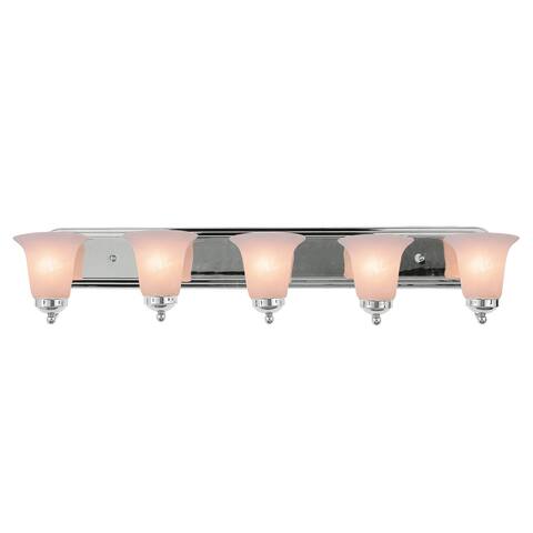 Trans Globe Chrome Light Fixture