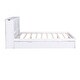 preview thumbnail 11 of 14, Queen Size Storage Platform Bed with Trundle and Pull Out Shelves, White