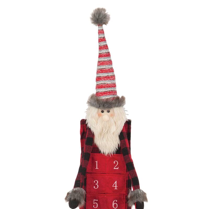 Buffalo Check Santa Christmas Advent Calendar Bed Bath & Beyond