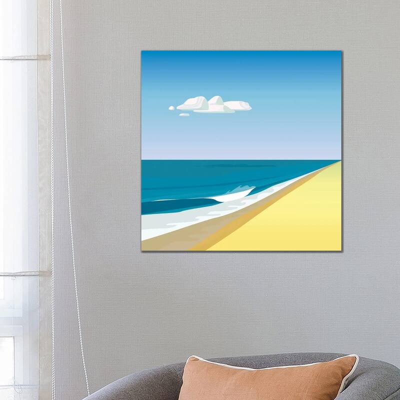 iCanvas "Rothko Beach" by Charles Harker Canvas Print - 26x26x1.5