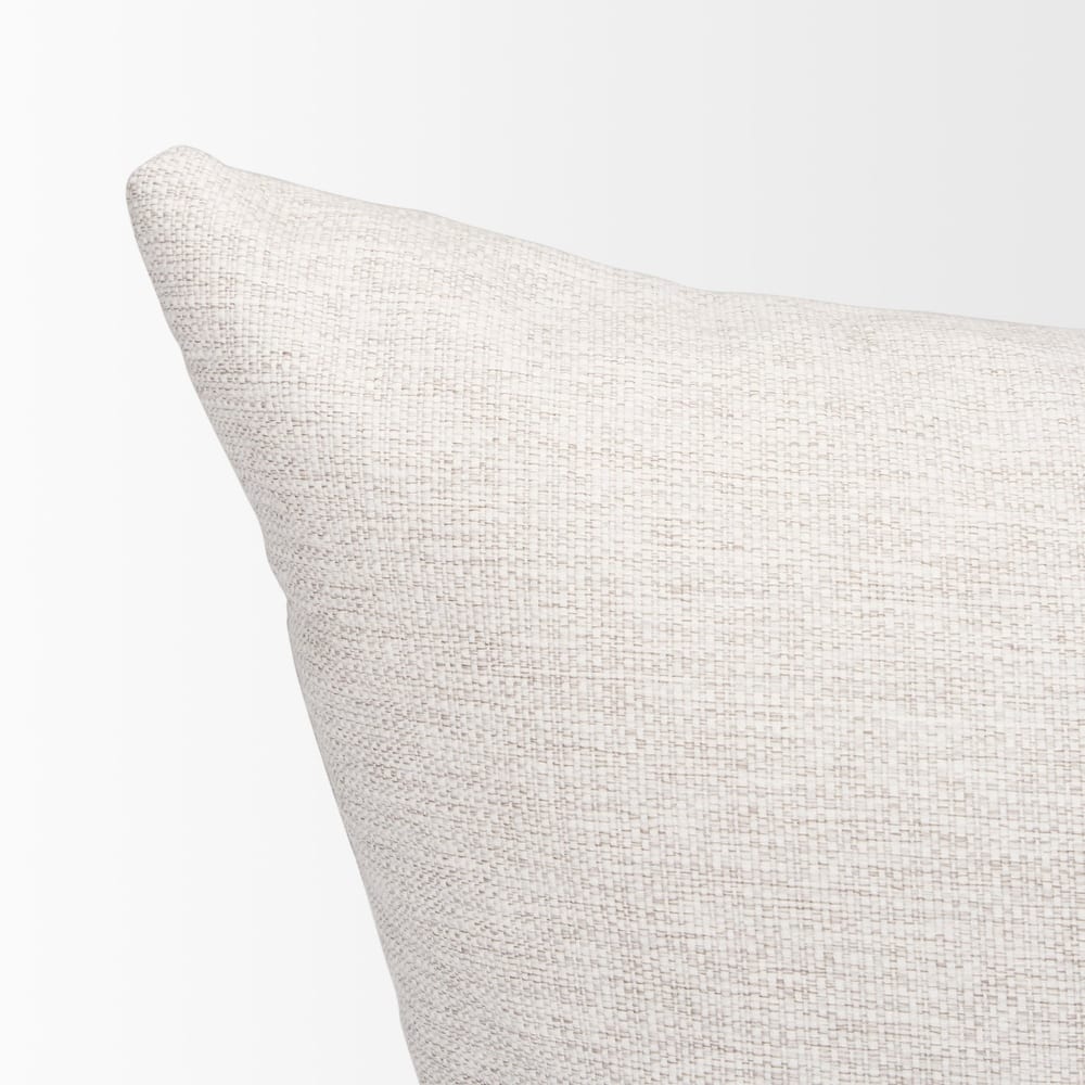 Halston Arm Pillow in Oatmeal Performance Fabric - 20.87 x0.43 x18.9