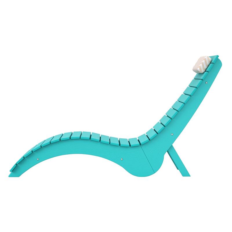 Water-Resistance Pool Lounger for Deck, Pool, or Courtyard