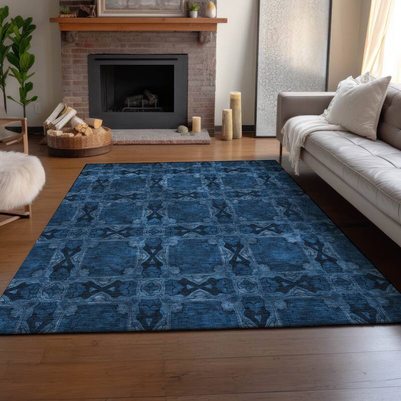 Premium Washable Super Soft Boho Medallions Mayfield Rug