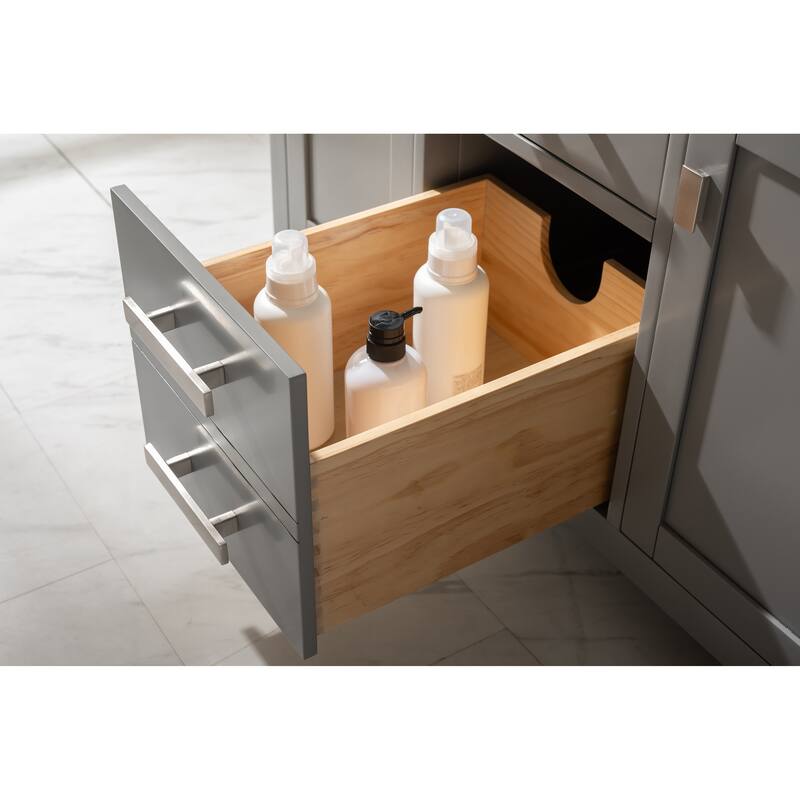 Valentino 42" Single Vanity in Grey