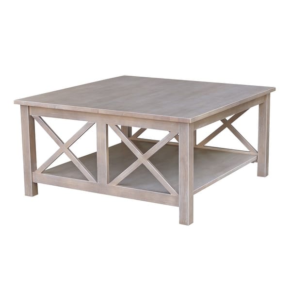 Hampton Solid Hardwood Square Coffee Table 36 X 36 36 X 36 On Sale Overstock 9330439