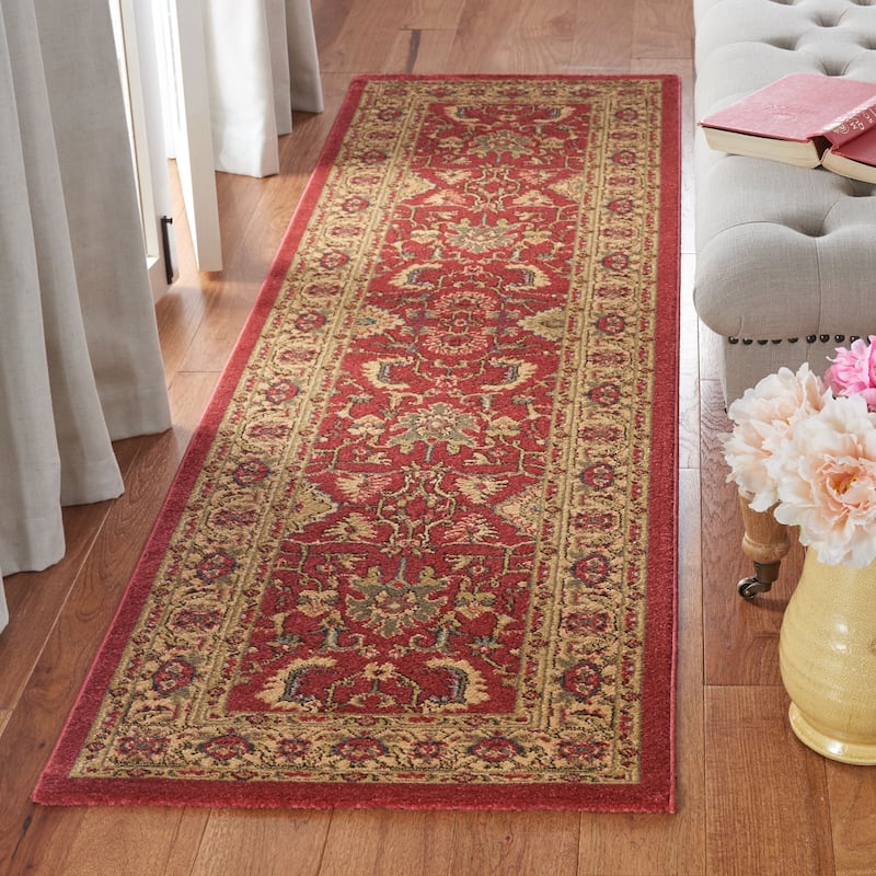 SAFAVIEH Mahal Marilynn Traditional Oriental Rug - 2' 2" x 10' - Red/Beige - Runner