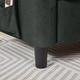preview thumbnail 47 of 49, 77.36" L Shaped Sectional Sofa with Side Storage Pocket and Reversible Ottoman
