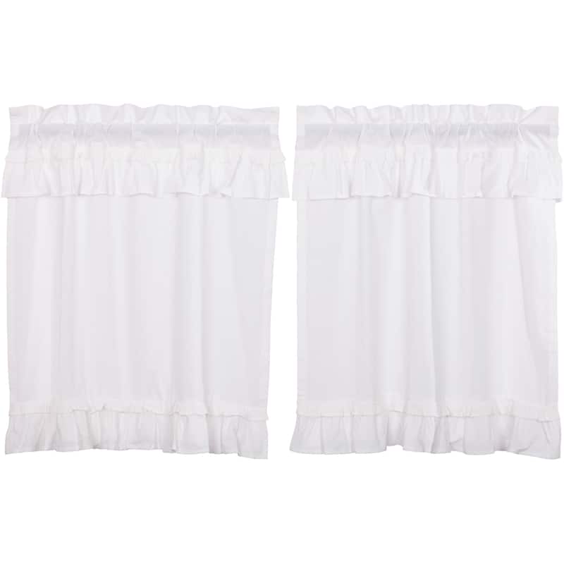 Muslin Ruffled Tier Set