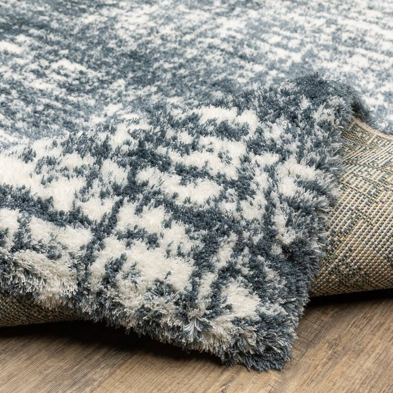 Style Haven Genoa Distressed Etchings Area Rug