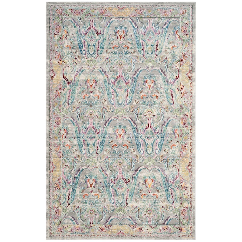 SAFAVIEH Mystique Cenka Watercolor Oriental Polyester Rug