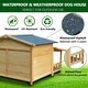 Waterproof Dog Houses for Small Medium Large Dogs Outdoor & Indoor ...