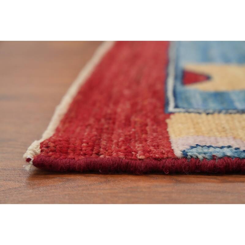 Hand Knotted Oriental 100% Wool Carpet Transitional Floral Beige & Ivories Oushak Area Rug - 9' 8'' X 8' 6''