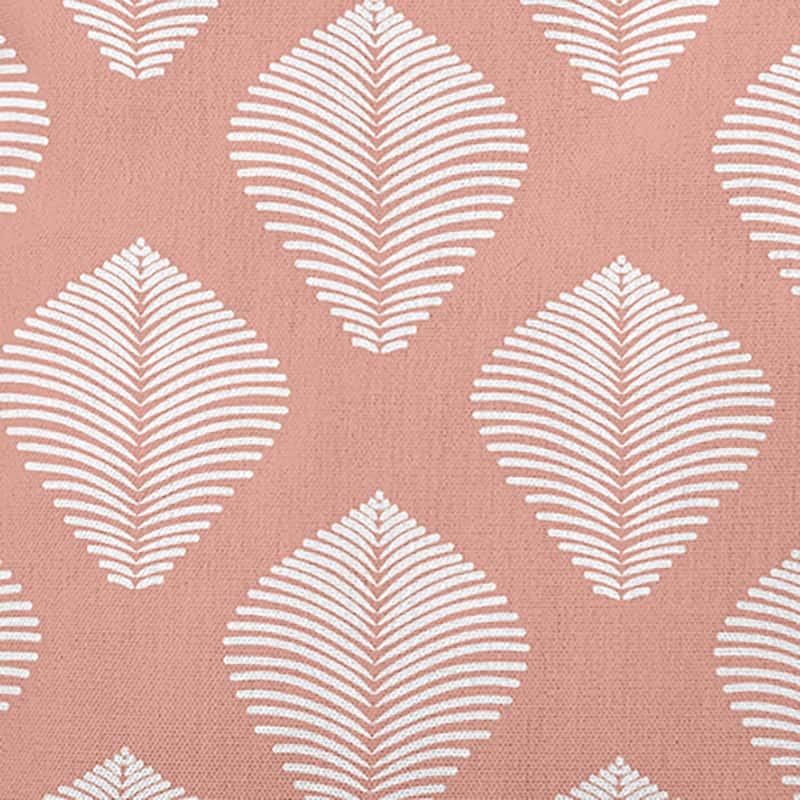 Fan Leaf Pattern Decorative Throw Pillow