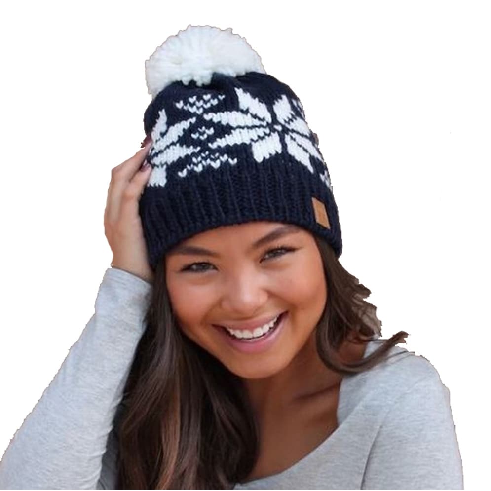 navy beanie hat womens