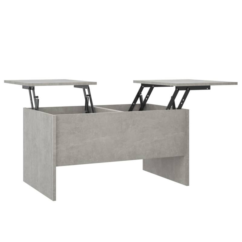vidaXL Coffee Table Lift Top End Table Accent Side Sofa Table Engineered Wood - 31.5" x 19.7" x 16.7"