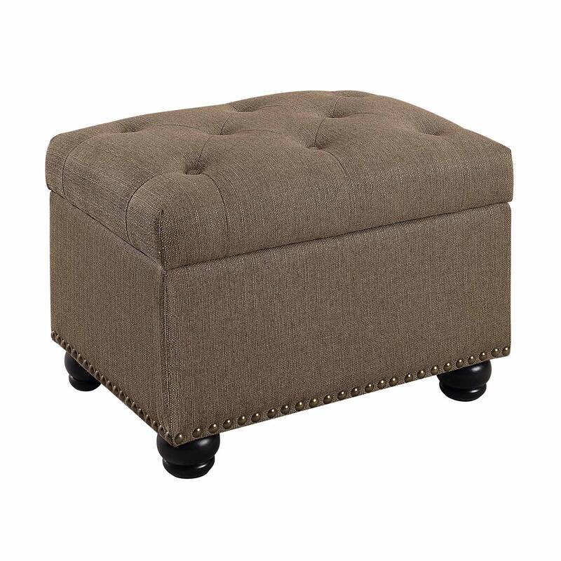 Convenience Concepts Designs4Comfort 5th Avenue Storage Ottoman
