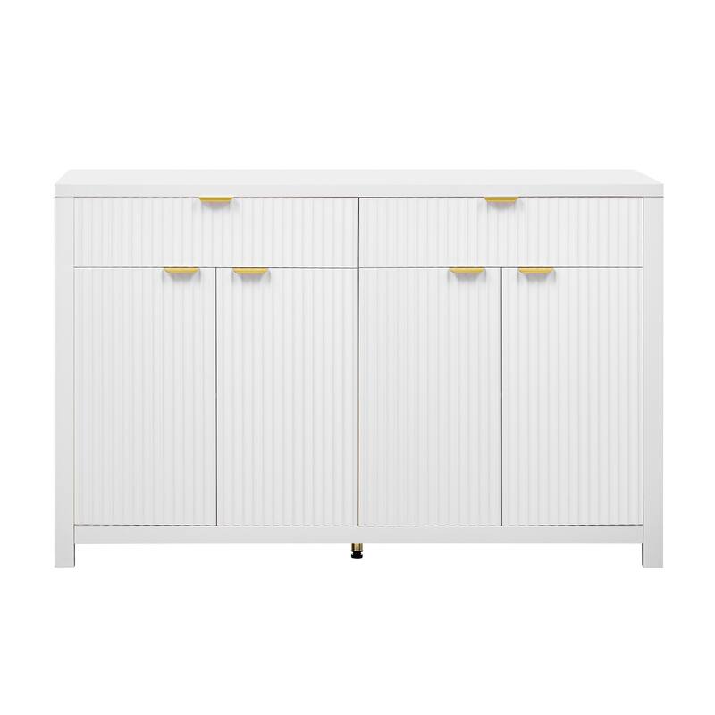 Storage Sideboard Cabinet with 3-Level Adjustable Shelves