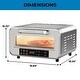 preview thumbnail 7 of 5, Kenmore Indoor Electric Pizza Oven For 12in. Pizza With 5 Presets
