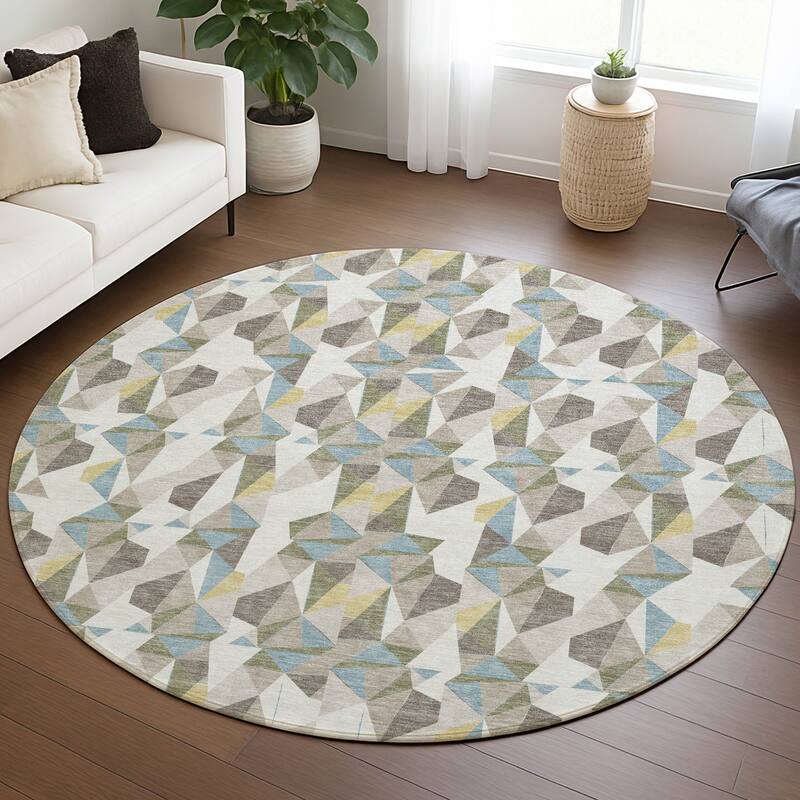 Machine Washable Indoor/ Outdoor Chic Hooper Chantille Rug