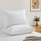 preview thumbnail 11 of 19, Set of 2 100% Organic Cotton Down Feather Pillow-in-a-pillow Design Bed Pillow