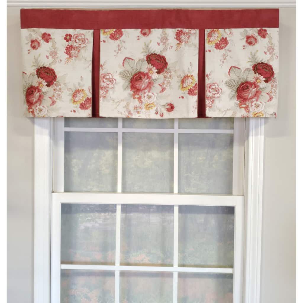 RLF Home Norfolk Pleated Valance