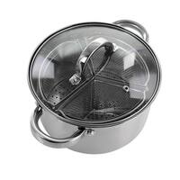 Oster Adenmore 16 Quart Stainless Steel Stock Pot With Tempered Glass Lid -  On Sale - Bed Bath & Beyond - 32020892