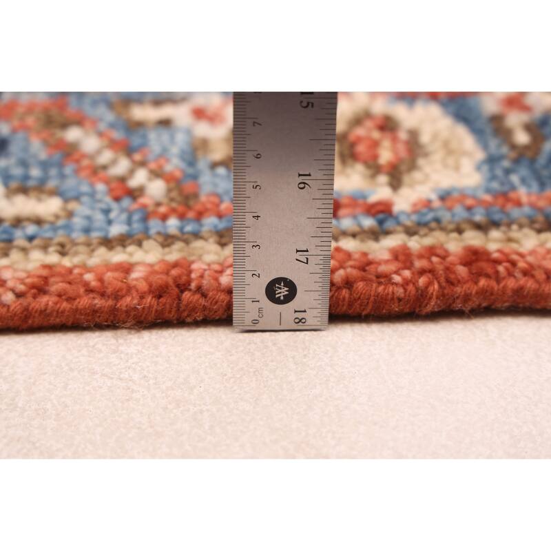 ECARPETGALLERY Hand-knotted Jules Serapi Dark Copper Wool Rug - 2'7 x 9'10