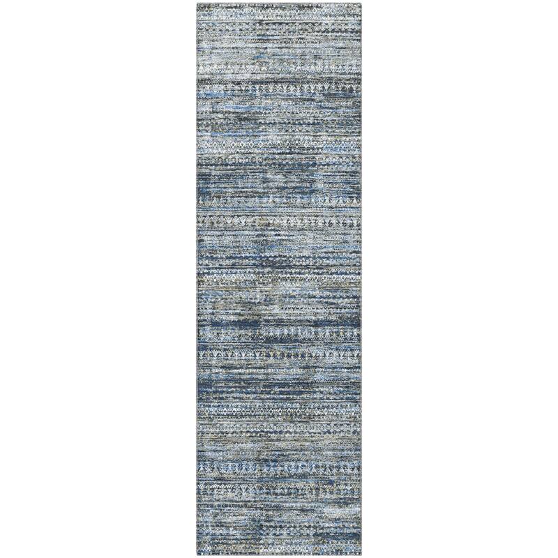 Premium Washable Super Soft Ombre Stripes Mayfield Rug