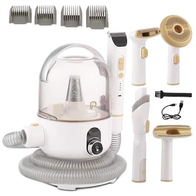 5 in-1 Dog Grooming Kit Pet Grooming Hair Vacuum