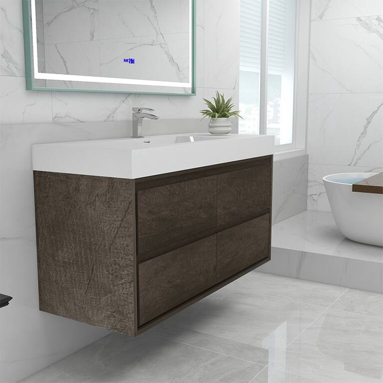 Morava 60" Floating Vanity with Single Sink - 60