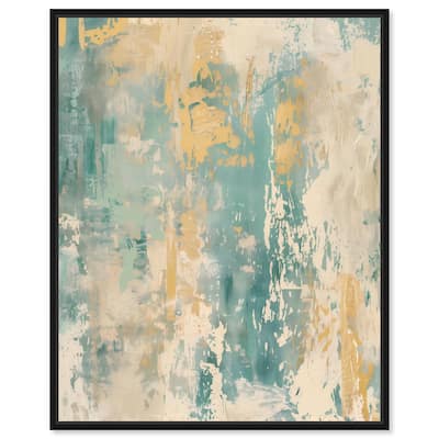 Minted Ivory I Canvas by Art Remedy