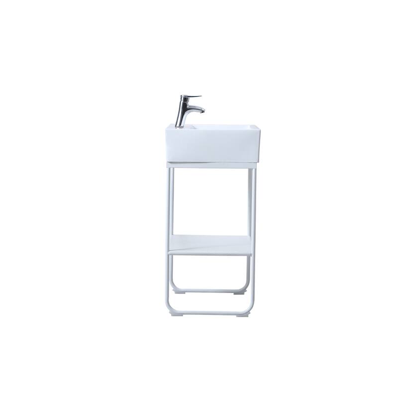 25" Modern Farmhouse Single Bathroom Vanity Sink
