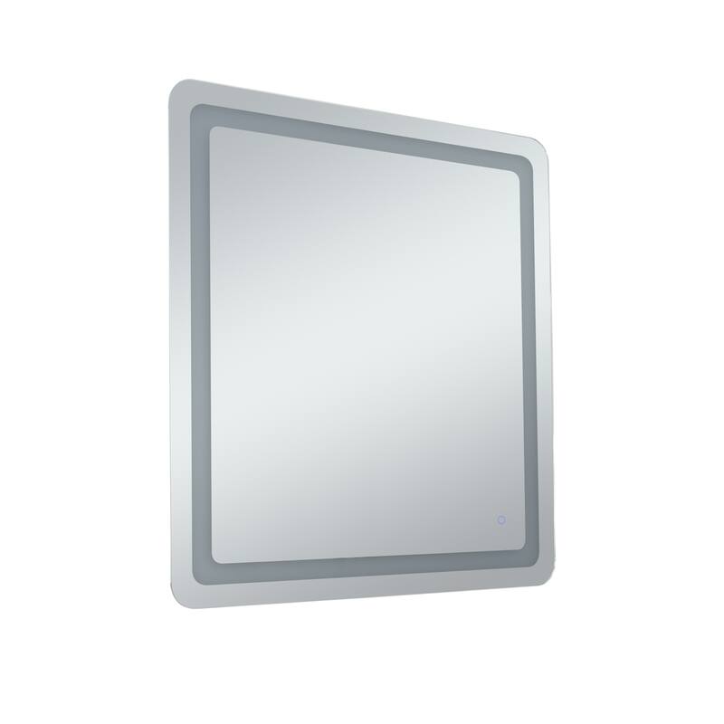Indigo Home 36in x 40in soft edge LED mirror
