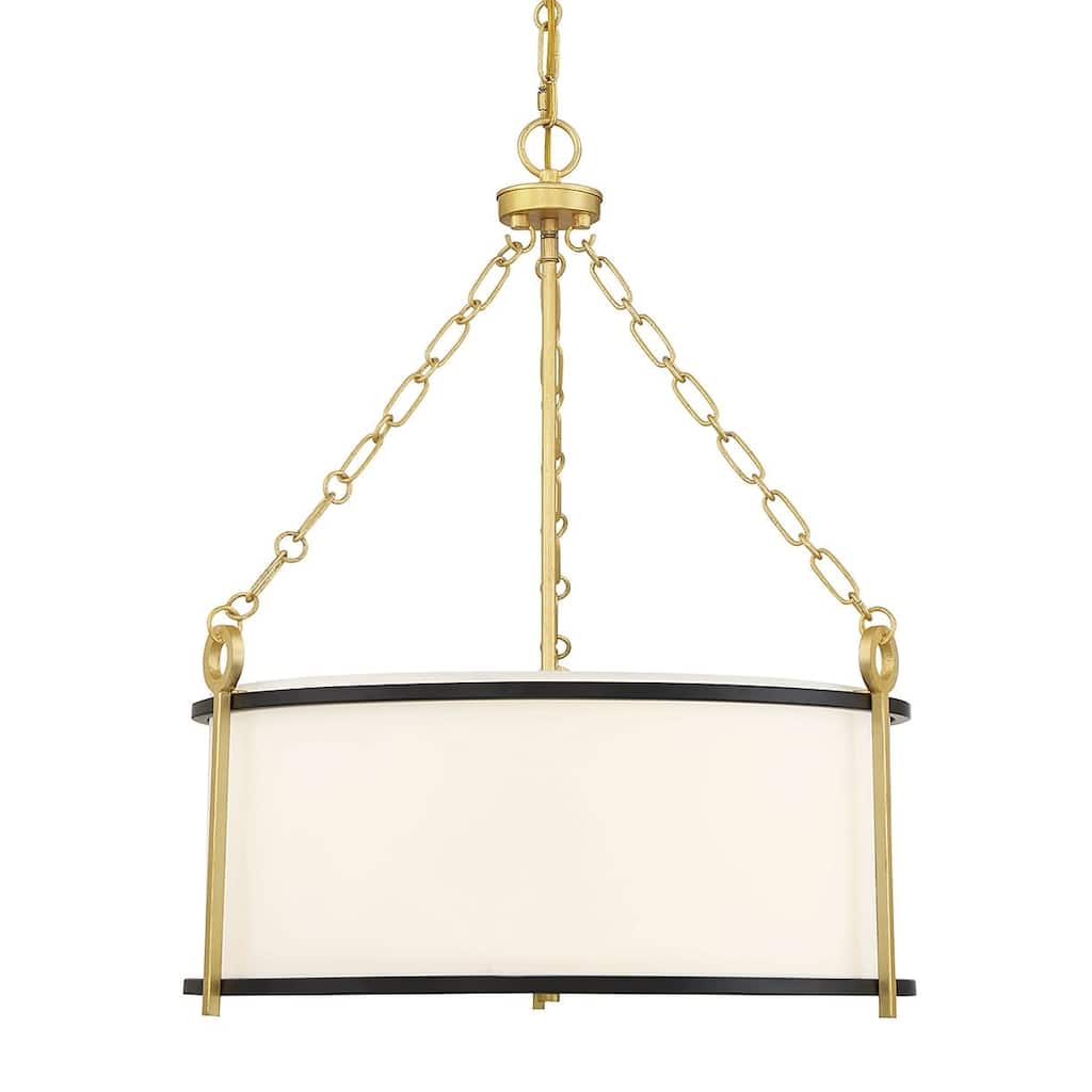Savoy House 7-1920-3 Kian 3 Light 22" Wide Drum Chandelier