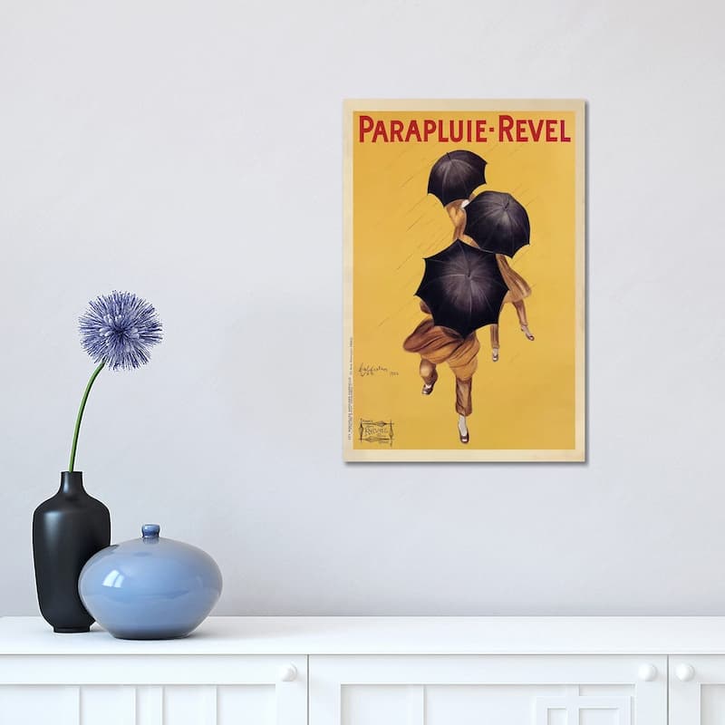 iCanvas "Parapluie-Revel, 1922" by Leonetto Cappiello Canvas Print - 18x12x1.5