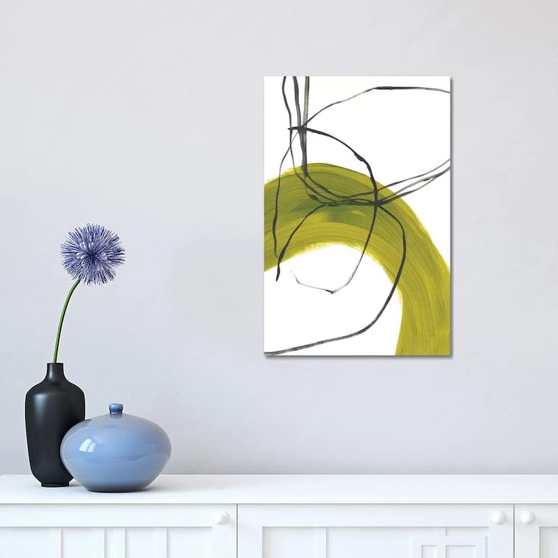 iCanvas "Citron Fusion No. 1" by Bronwyn Baker Canvas Print - 18x12x1.5