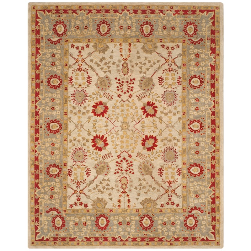 SAFAVIEH Handmade Anatolia Mirhan Traditional Oriental Hand-spun Wool Rug