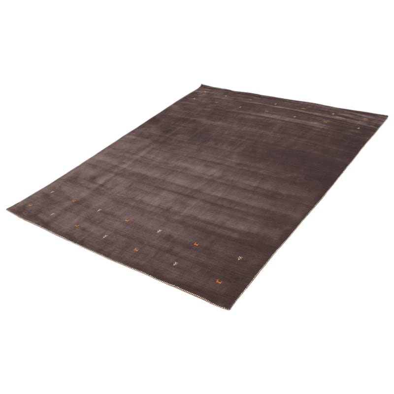 Kashkuli Gabbeh Grey Rug 9'9" x 12'8" - 9'9 x 12'8
