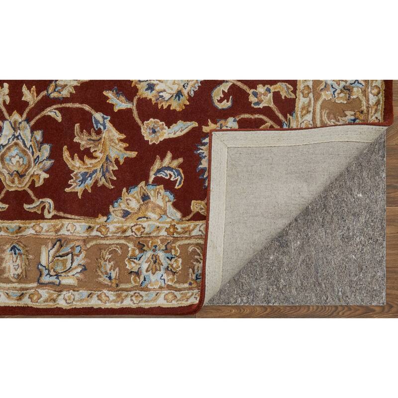 HomeRoots Oriental Traditional Rectangle Area Rug