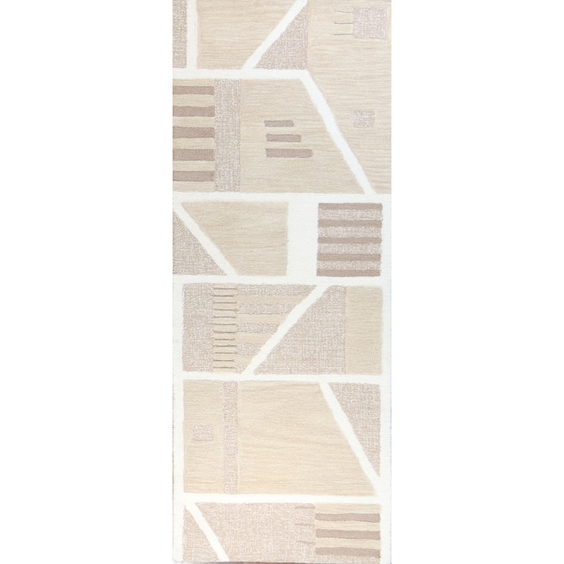 Bashian Nyssa Beige Transitional Area Rug