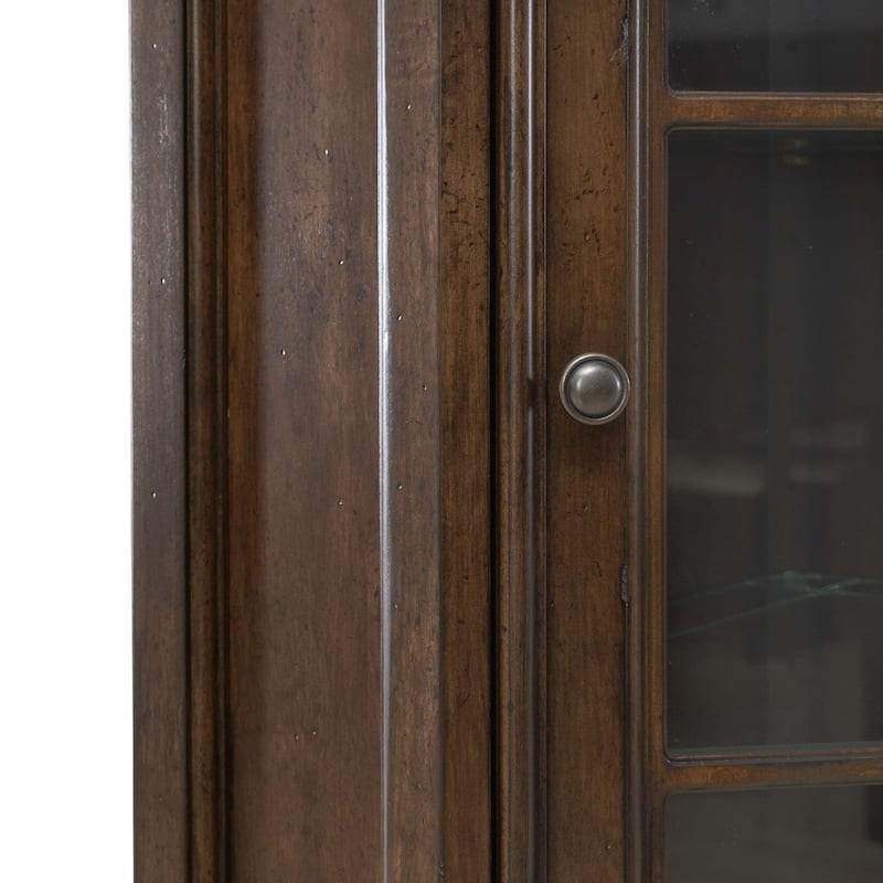 Liberty Furniture Arden Road Corner Cabinet Buffet - Width 38" x Depth 24"x Height 84"