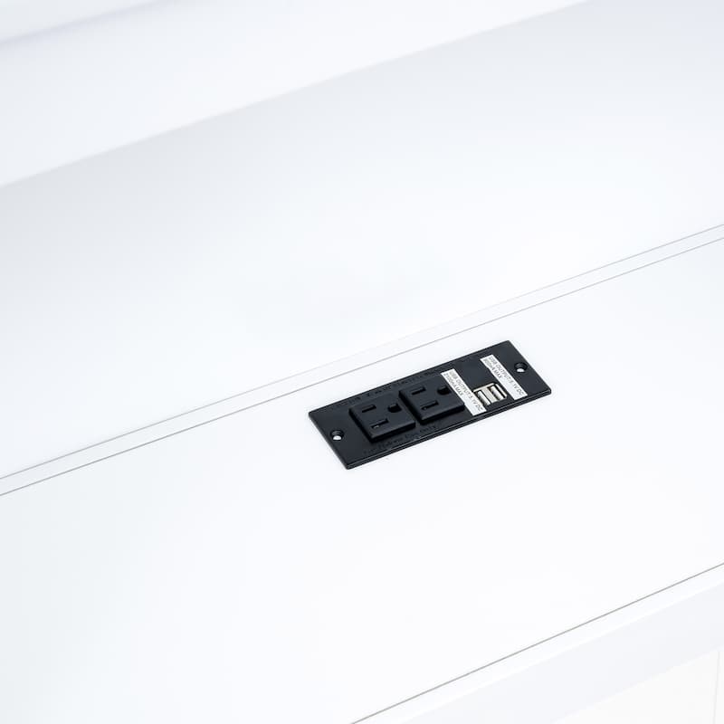 Twin Size Daybed with Two Storage Drawers, Storage Cabinets and USB Ports