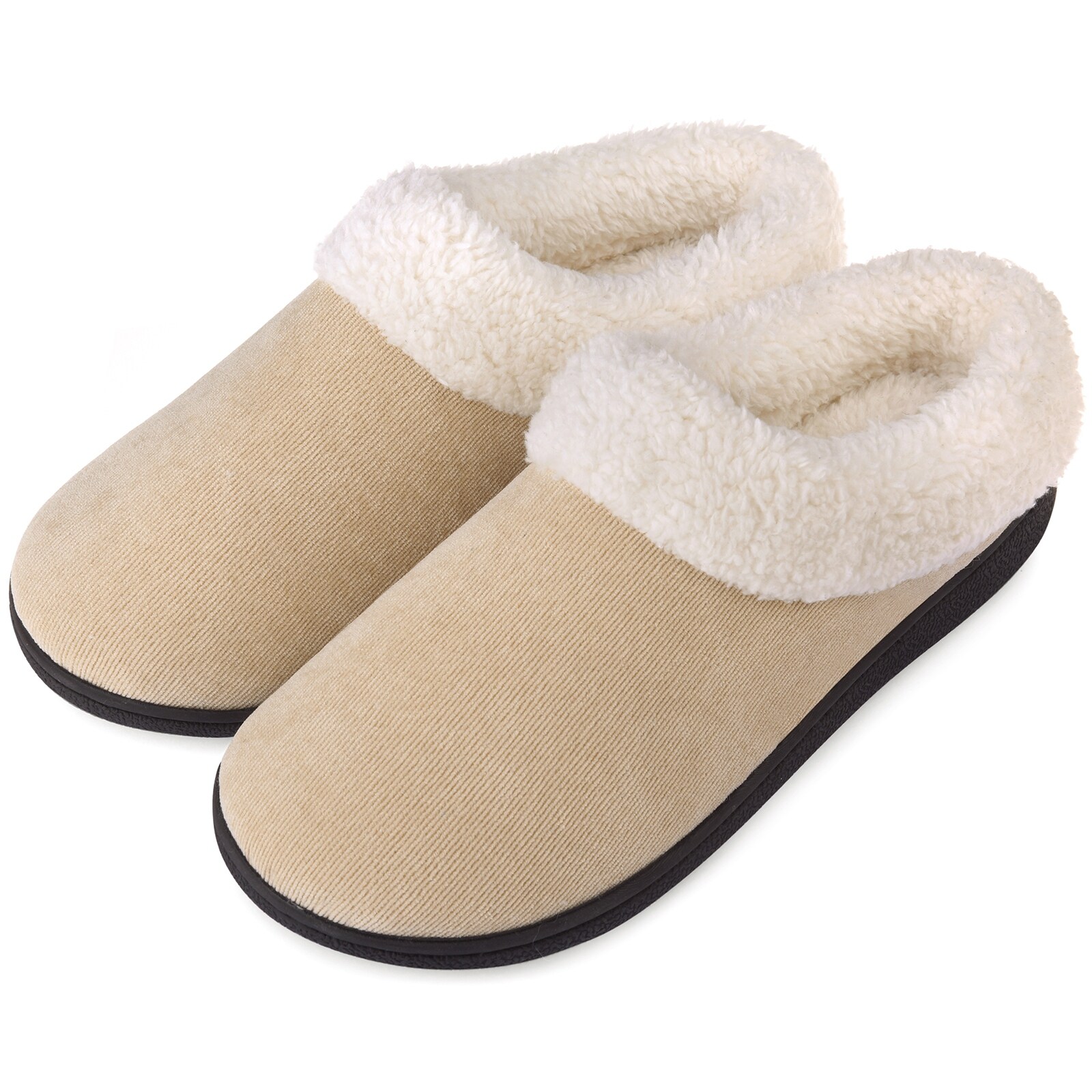 memory foam clog slippers