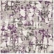 preview thumbnail 18 of 84, SAFAVIEH Skyler Roumpini Modern Abstract Rug 4' Square - Grey/Purple - Square