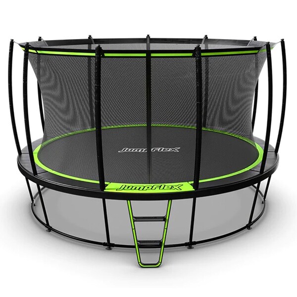 JumpFlex HERO 14' Trampoline for Kids Outdoor Play Equipment with