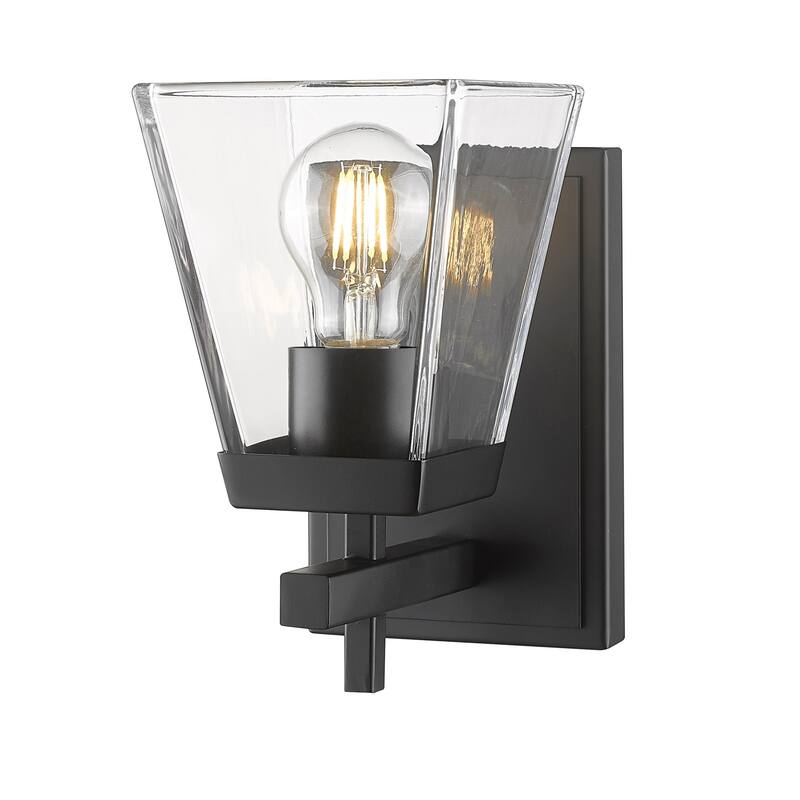 Bellevue ZWS63188 Darbie 9" Tall Wall Sconce - Matte Black