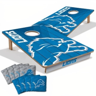 Detroit Lions NFL Tailgate Cornhole Board Set