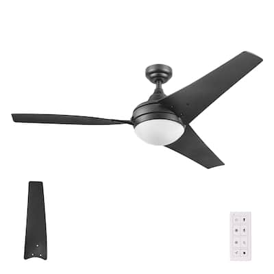 52" Prominence Home Maxon Indoor Ceiling Fan with LED Light, Remote Control